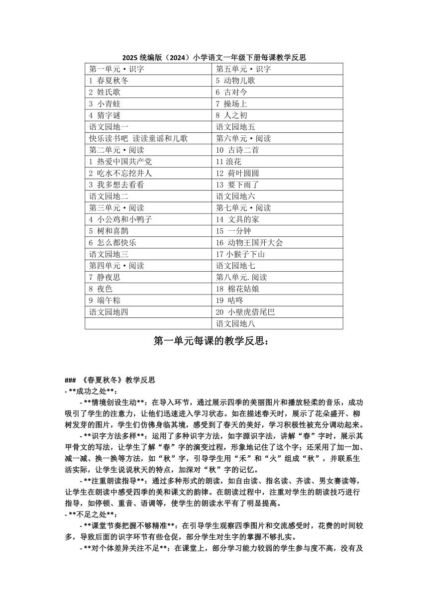 小学语文