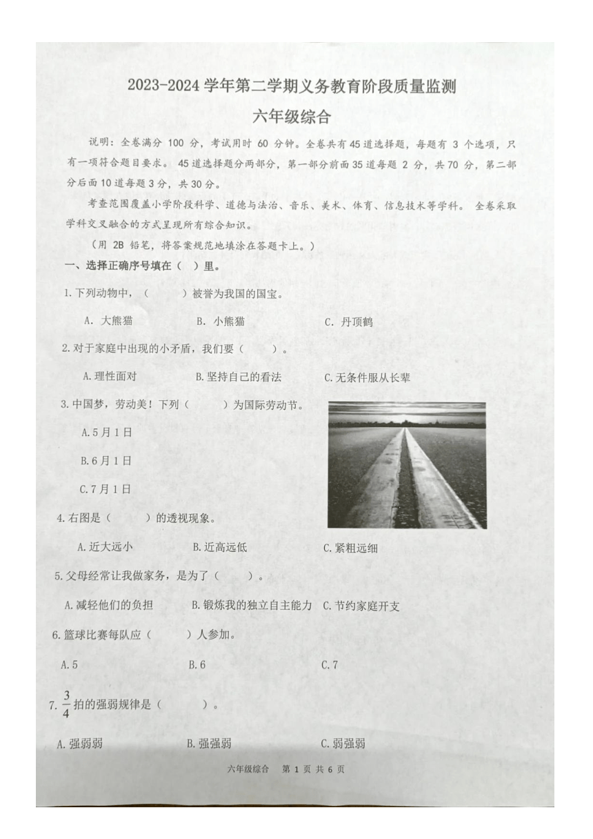 小学文理综