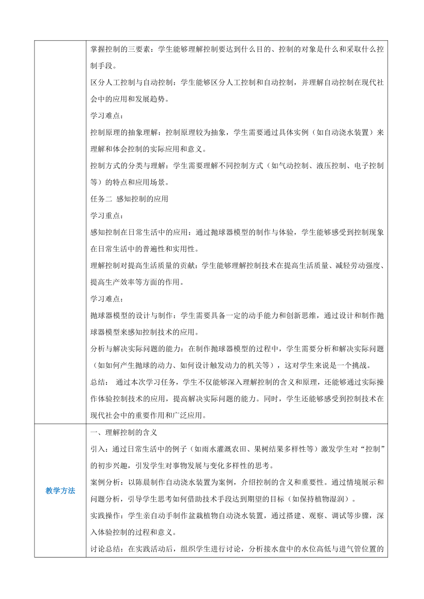 高中通用技术