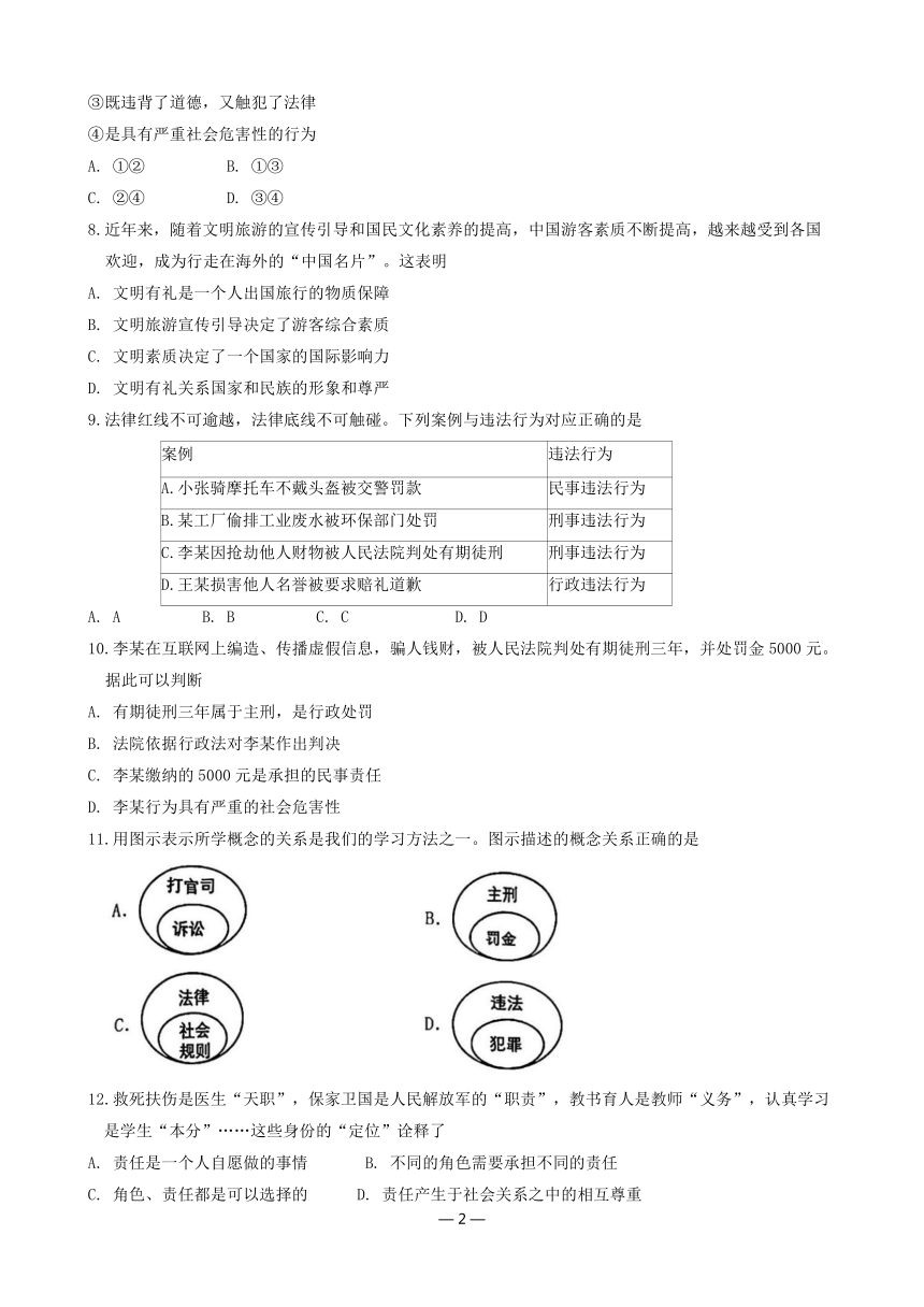 初中政治