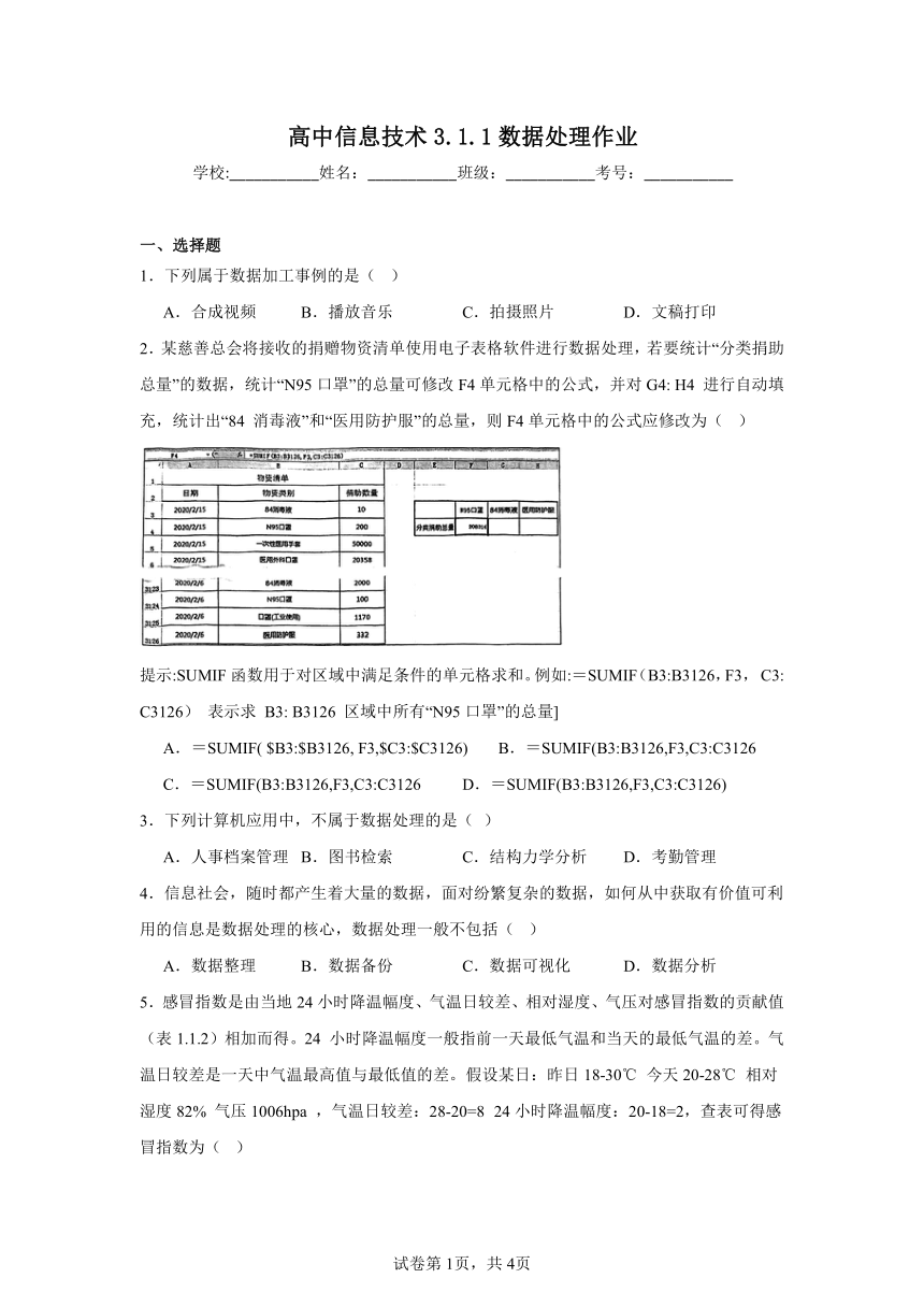 高中信息技术