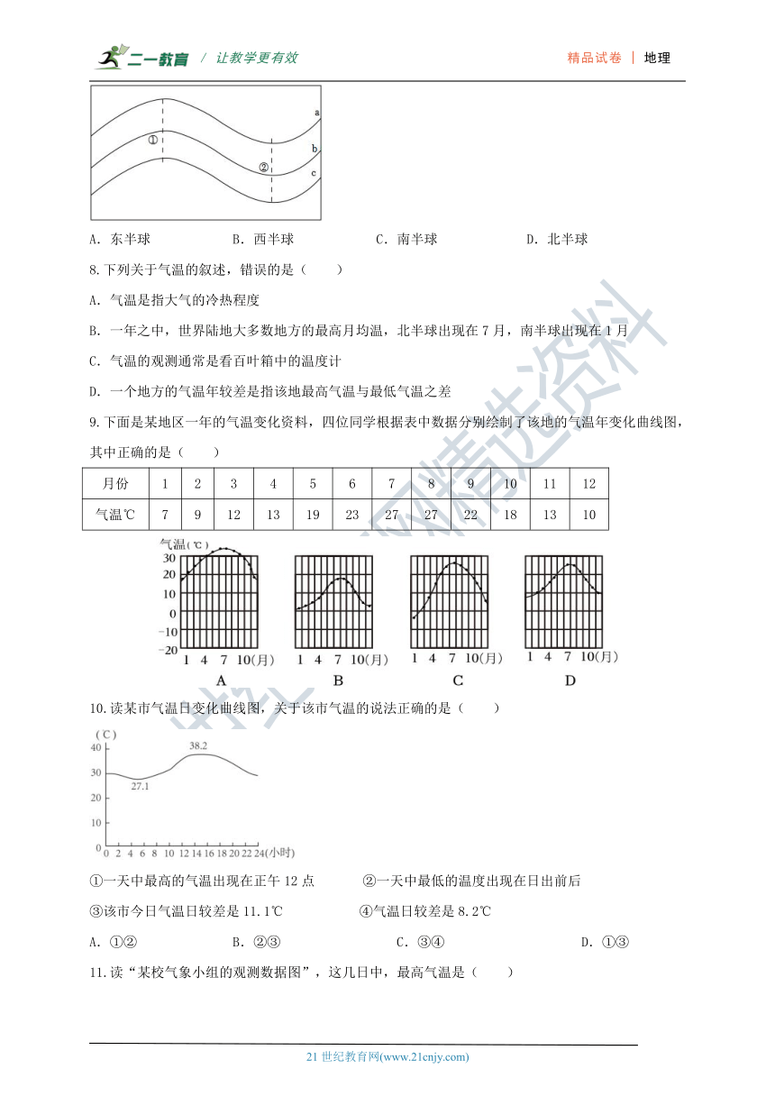 初中地理