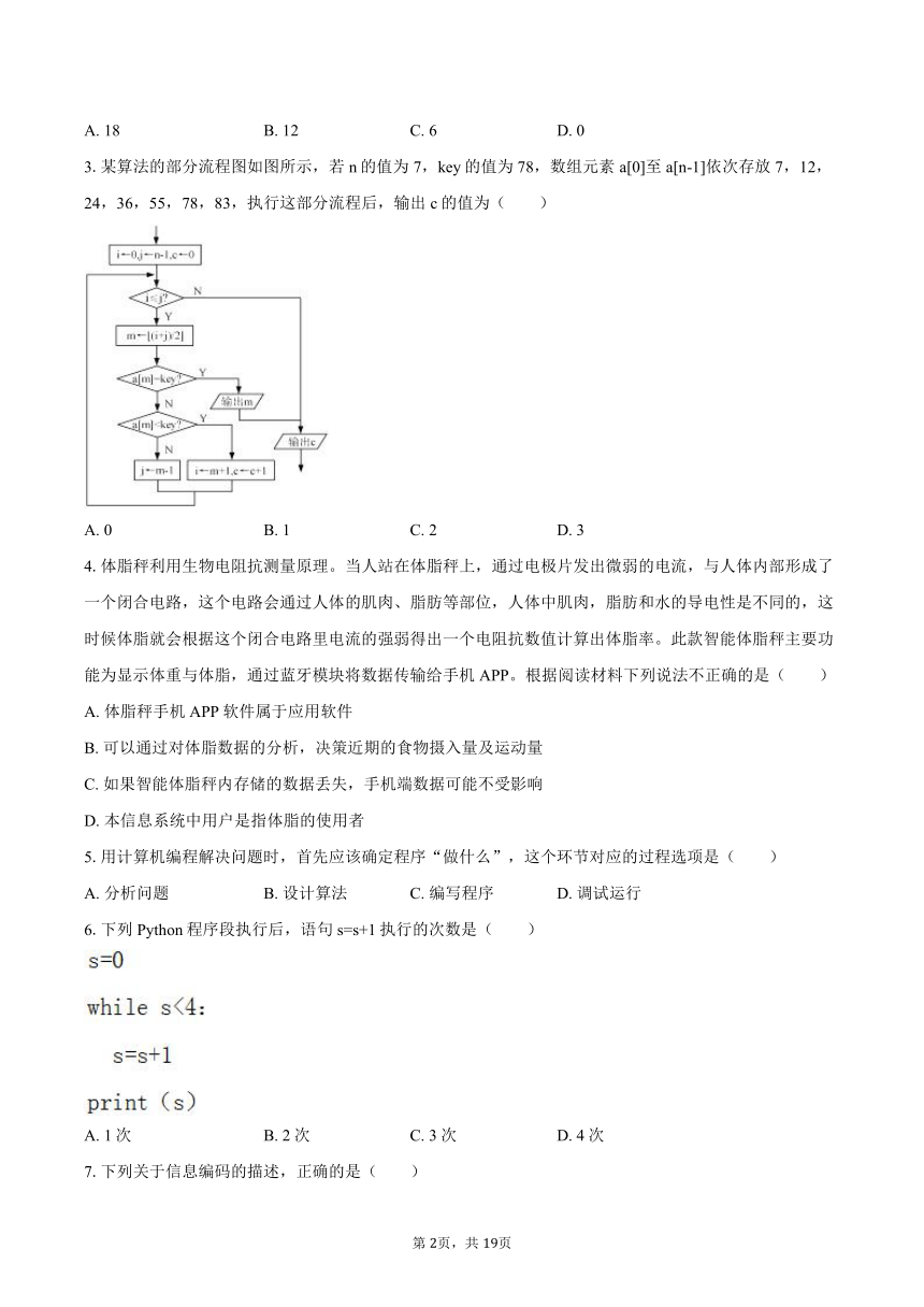 高中信息技术