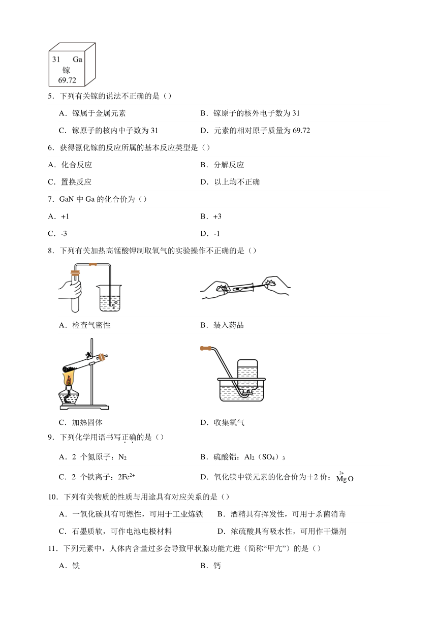 初中化学